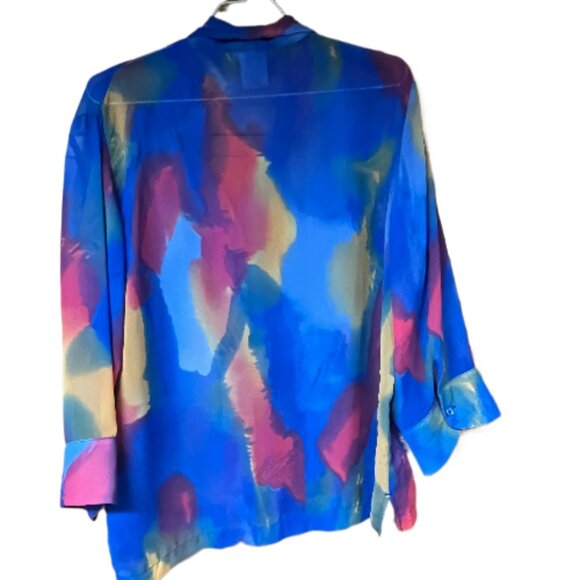 3-piece colorful bundle pant, tank top and Colorful blouse - Picture 5 of 12